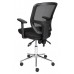 Lily Task Chair - Chrome Base With Arms